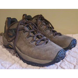 Women's Chameleon Velocity Dark Brown Merrell Shoes w. Vibram Soles, Size 10